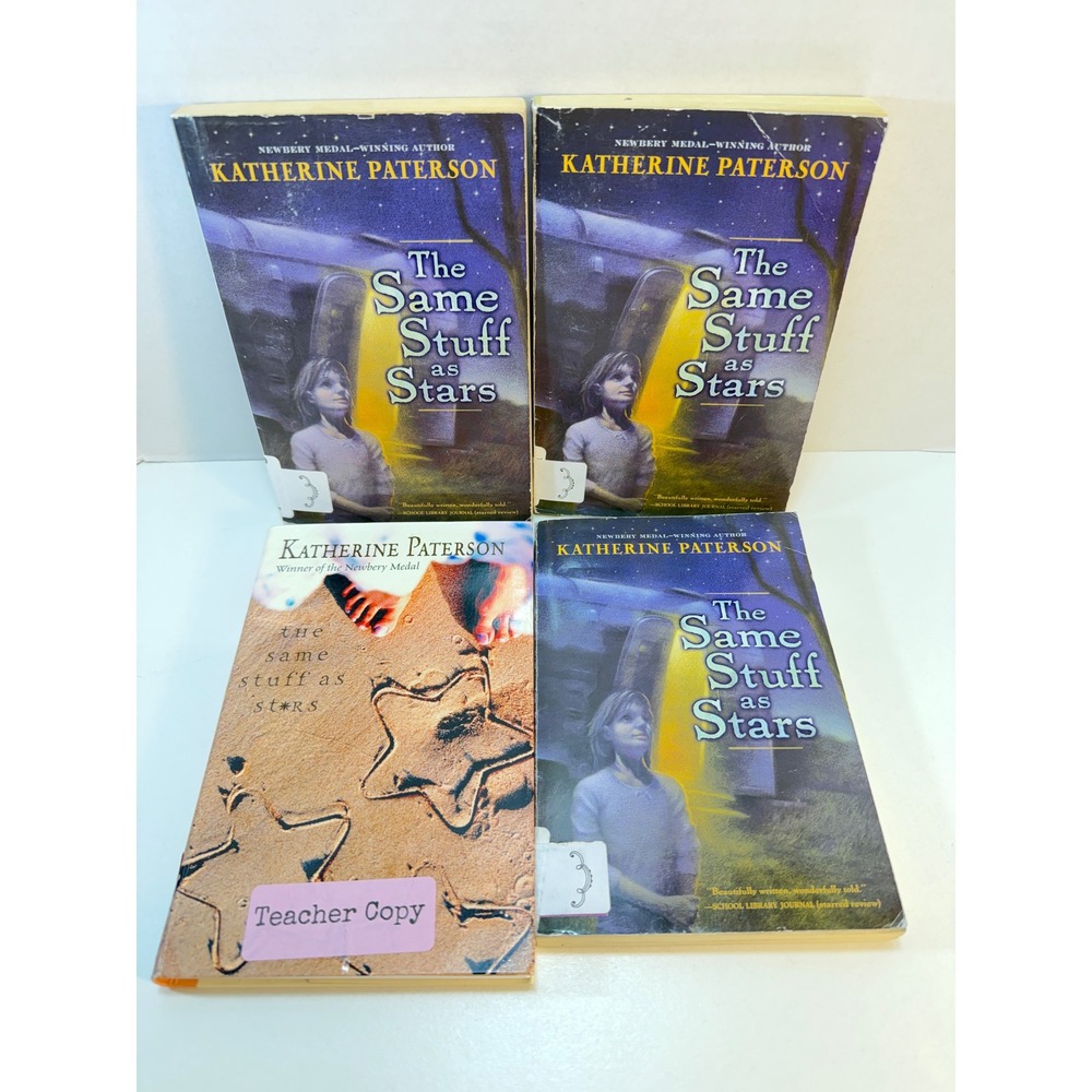 Katherine Paterson The Same Stuff As Stars Lot 4 Books Kids YA Fiction Multi
